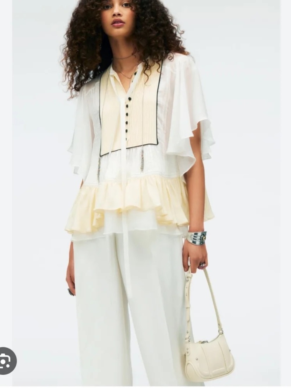 Zara Mini Leather Shoulder Bag - Limited Edition